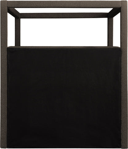 Eden - Boucle Fabric Upholstered Bed
