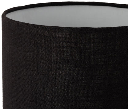 Vellum - Genuine Marble Base And Linen Textured Fabric Shade Table Lamp