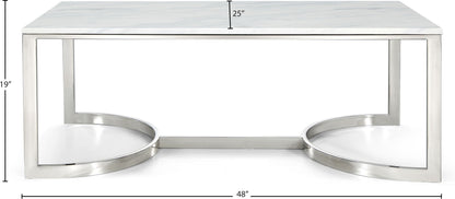 Copley - Coffee Table - Silver