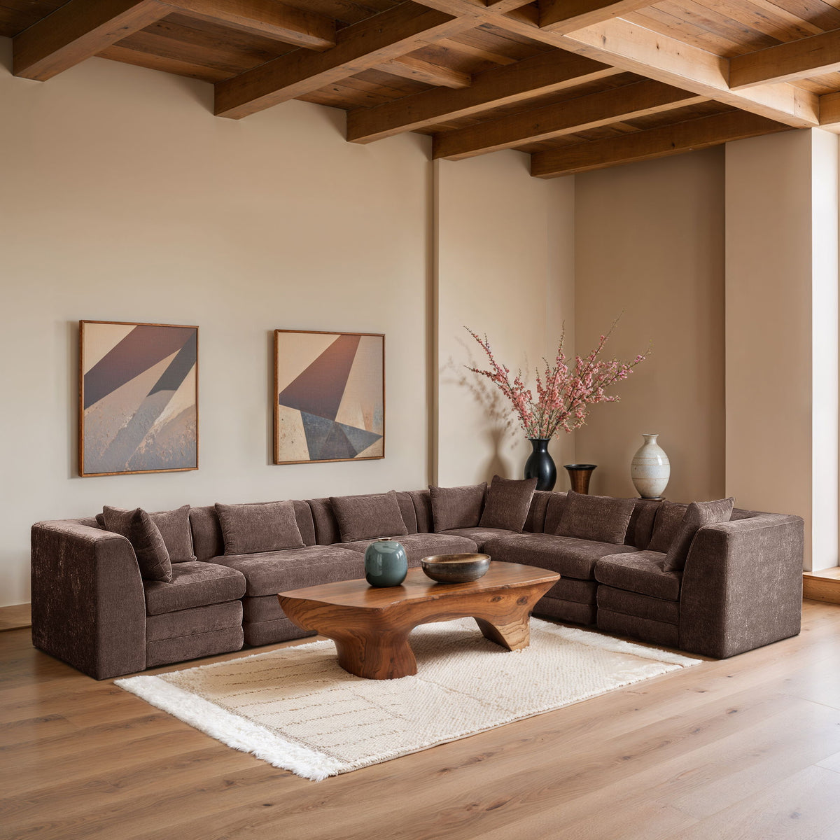 Stellar - 6 Piece Upholstered Modular Sectional