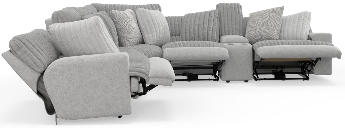 Abraxas - 6 Piece Reclining Sectional