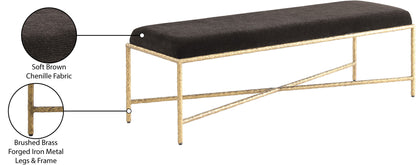 Valley - Bench With Gold Frame