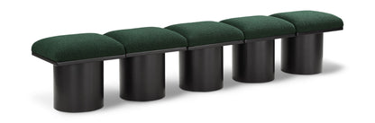 Pavilion - 5 Piece Modular Bench With Black Base
