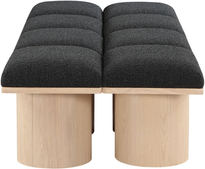 Pavilion - 8 Piece Modular Bench With Natural Base