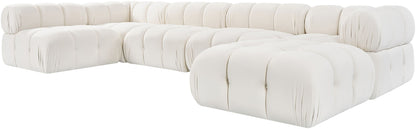 Orin - 6 Piece Modular Sectional (3 Modular Chairs, 2 Corner Chairs & Ottoman)