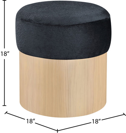 Nimes - Ottoman / Stool With Natural Base