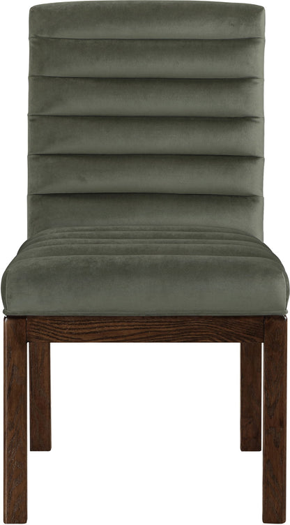 Evelyn - Dining Chair With Brown Legs