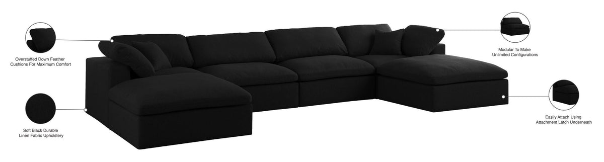 Serene - 6 Piece Modular Sectional