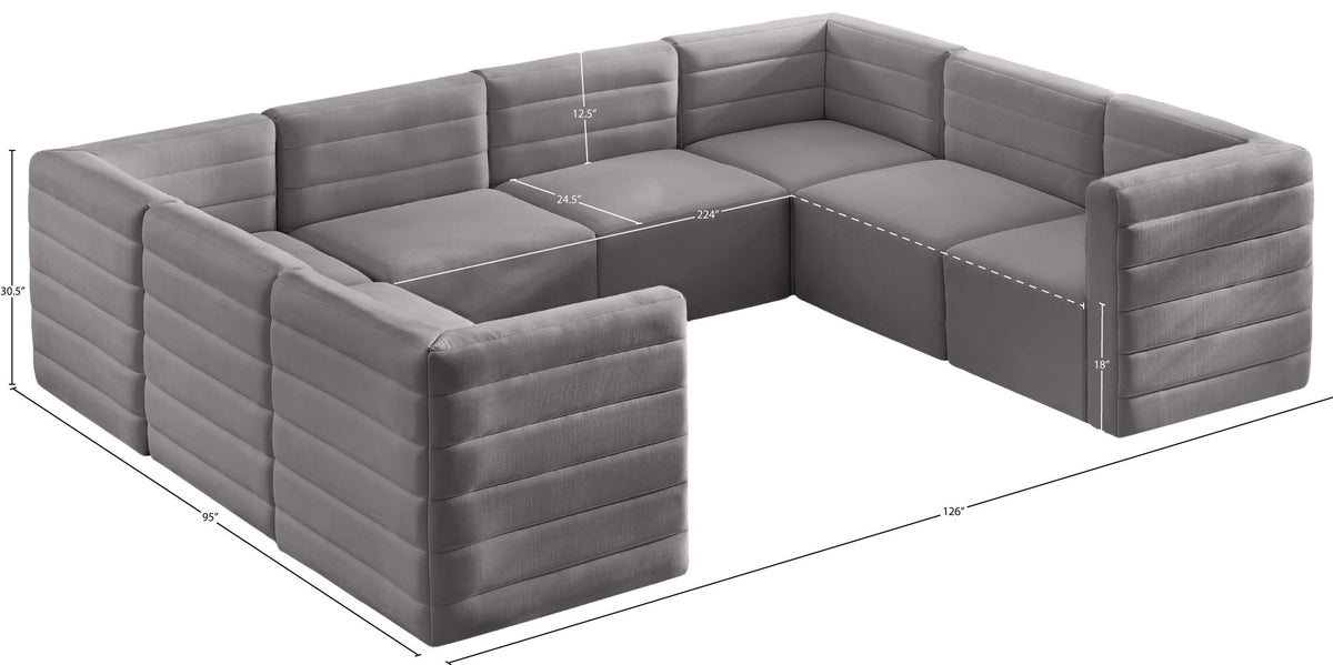 Quincy - 8 Piece Modular Sectional