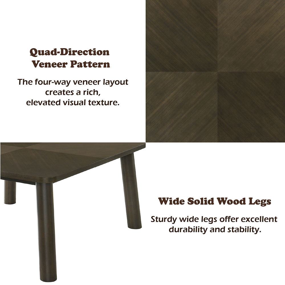 Mallin - Dining Table - Walnut