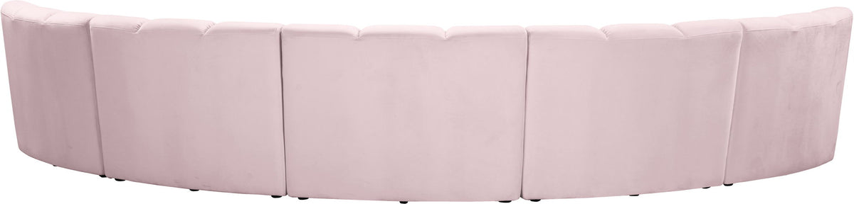 Infinity - 5 Piece Velvet Modular Sectional