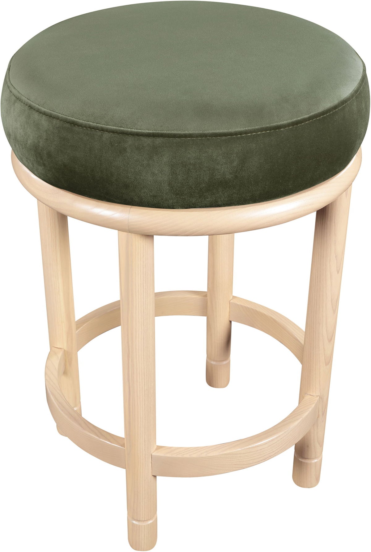Monette - Counter Stool With Natural Base