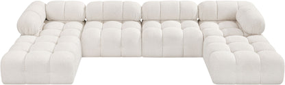 Ames - 6 Piece Fabric Modular U-Shaped Sectional