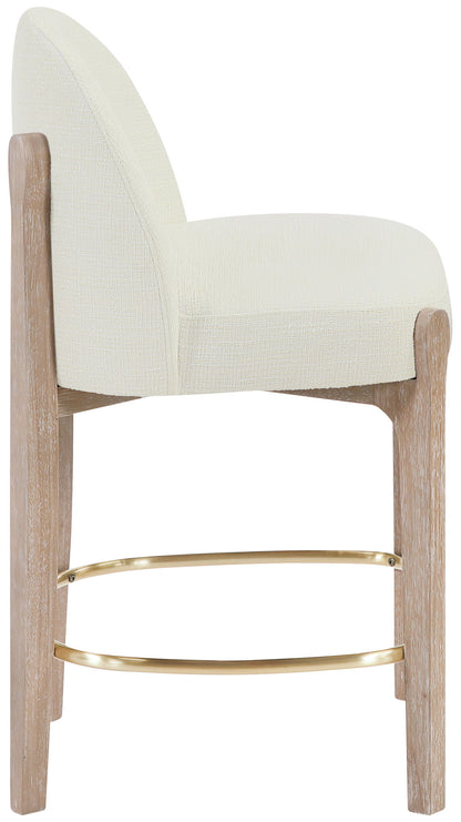 Torino - Counter Stool With Brushed Natural Base