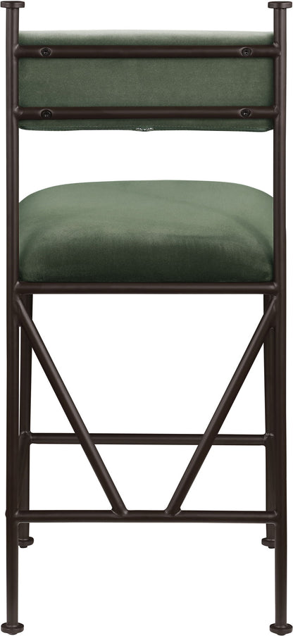 Monarch - Velvet Counter Stool (Set of 2)