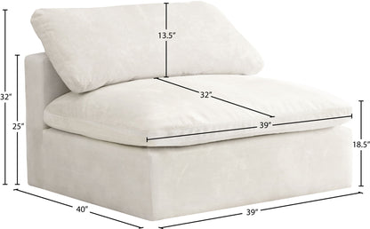 Cozy - Armless Chair