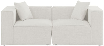 Cube - Linen Modular 2 Seat Sofa