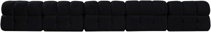 Orin - Fabric Velvet 5 Piece Modular Sofa
