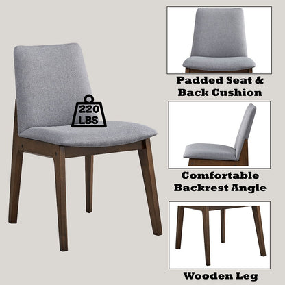 Kaela - Side Chair (Set of 2) - Walnut