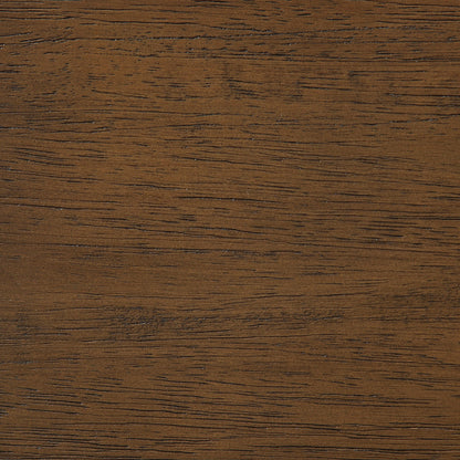 Canovia - Solid Wood And Faux Cane Bench