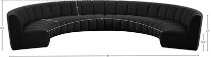 Infinity - 8 Piece Boucle Modular Sectional