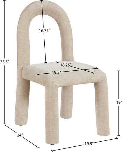 Amari - Chenille Fabric Dining Chair (Set of 2)