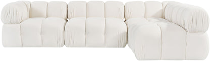 Orin - Fabric Velvet 4 Piece Modular Sectional