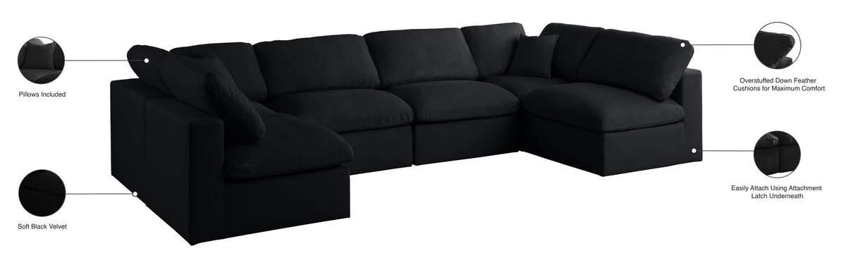 Plush - 6 Piece Modular Sectional