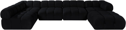 Orin - 6 Piece Modular Sectional (3 Modular Chairs, 2 Corner Chairs & Ottoman)