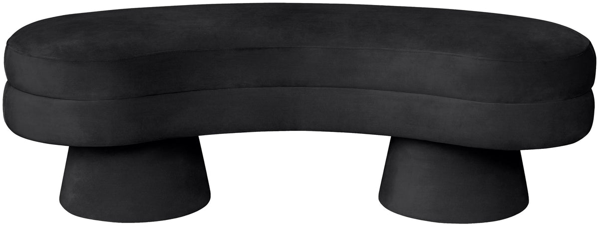 Zenna - Velvet Bench