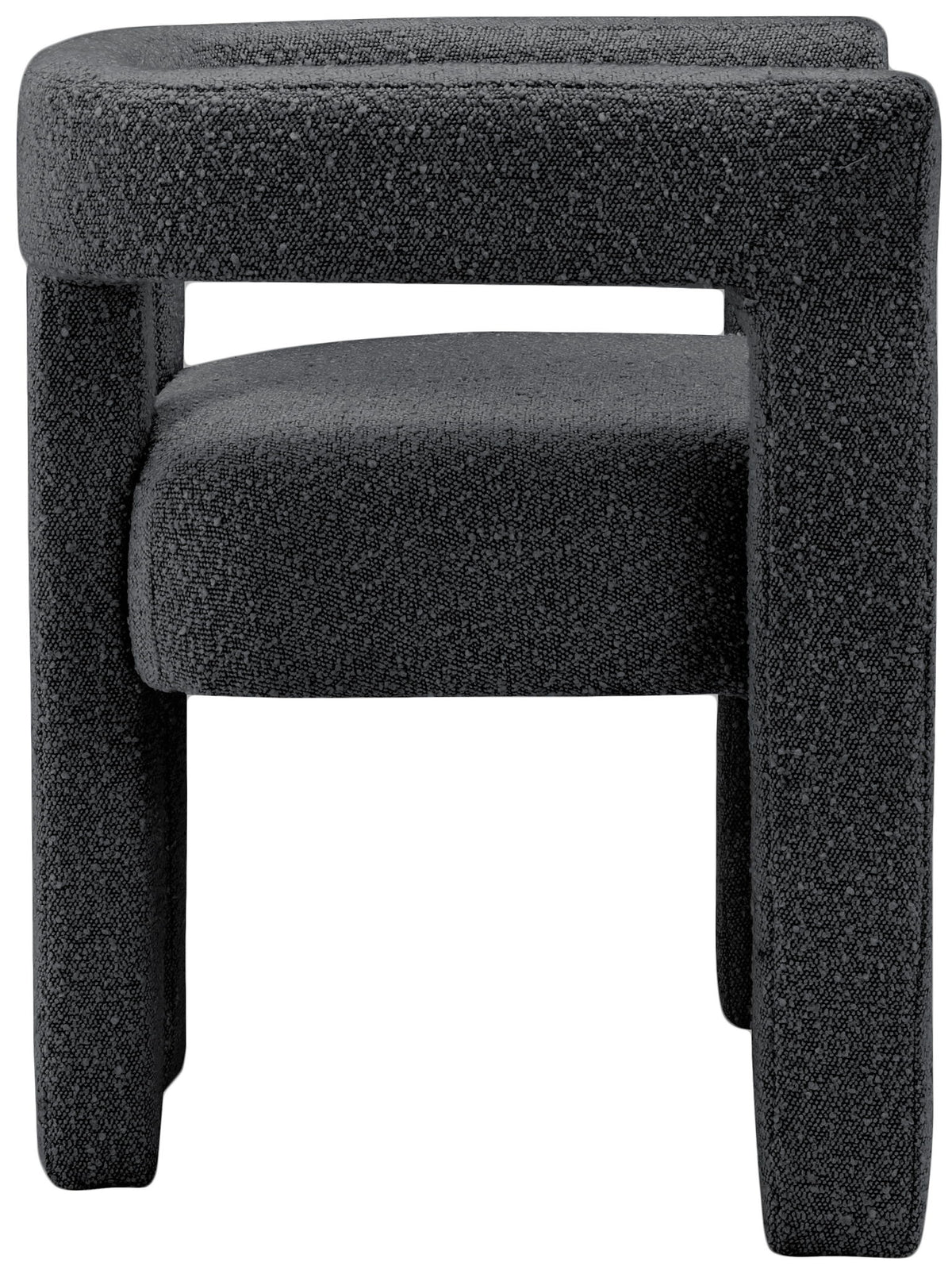 Athena - Boucle Fabric Dining Chair