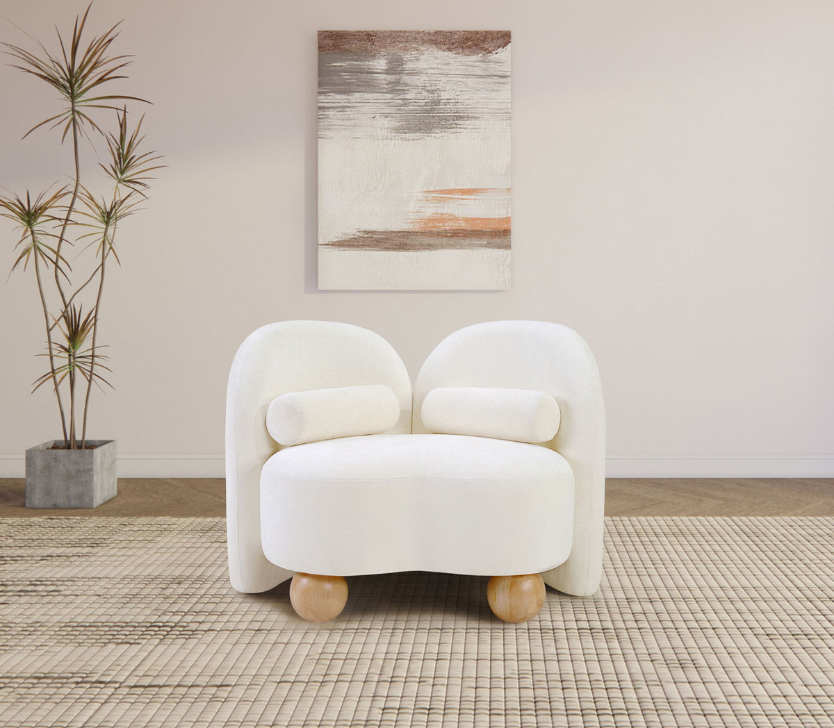 Daphne - Chenille Chair