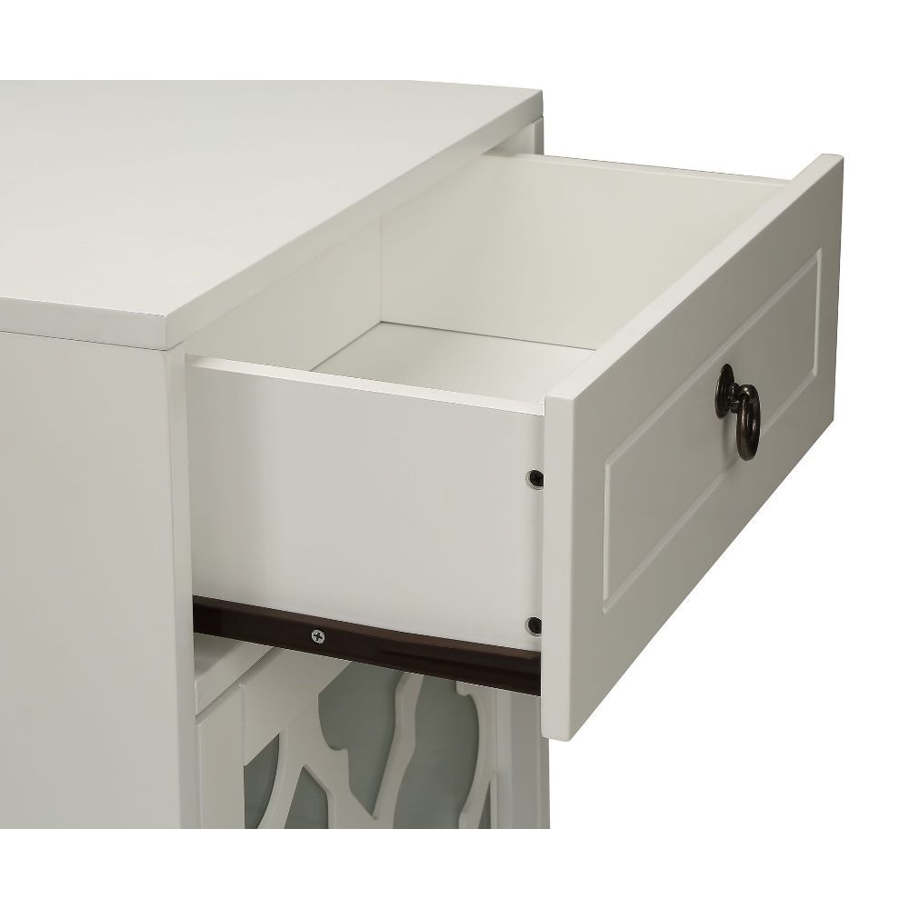 Ceara - Accent Table - White