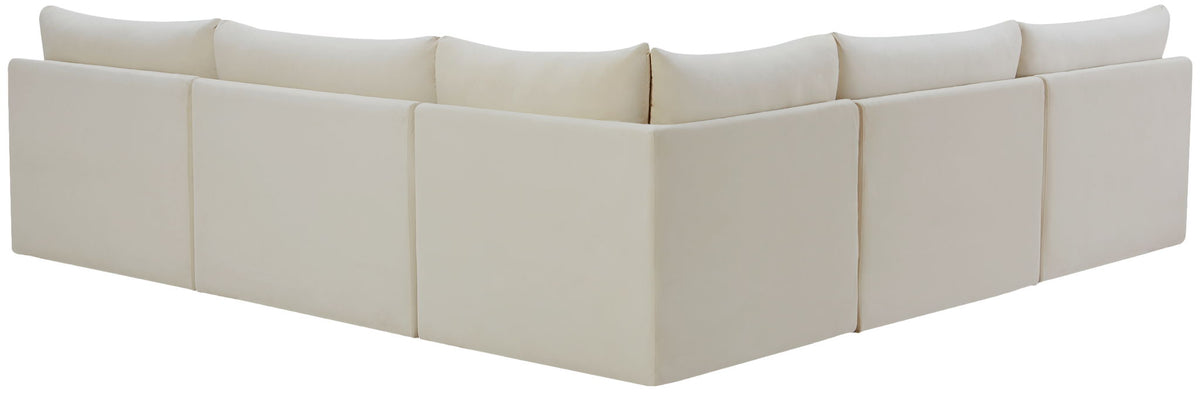Jacob - Modular Corner Armless Sectional 5 Piece
