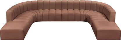 Arc - Faux Leather Modular Sectional