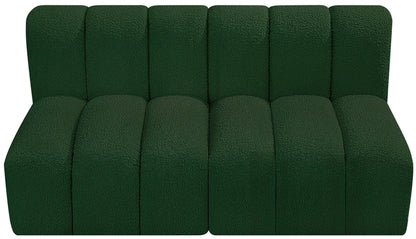 Arc - Boucle Fabric 2 Seats Modular Sofa