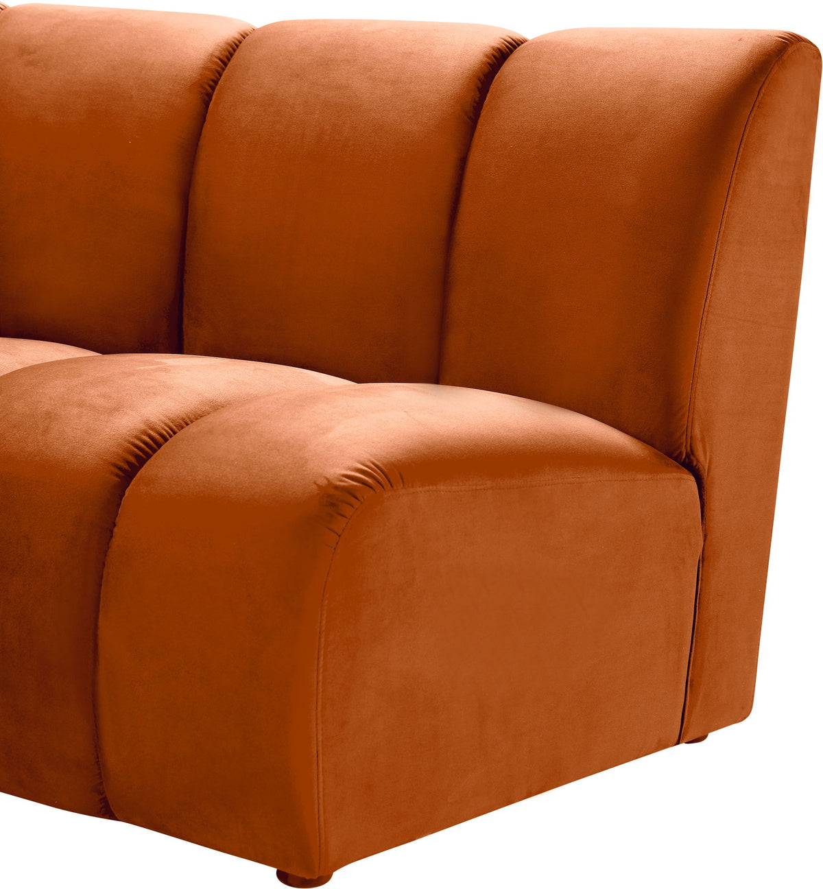 Infinity - 4 Piece Velvet Modular Sectional