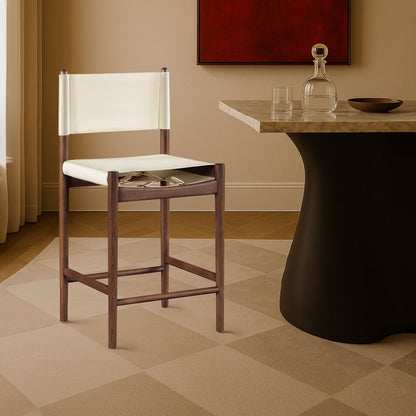 Rawlins - Counter Stool - Walnut Frame