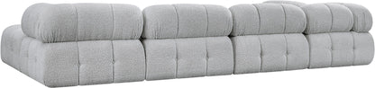 Ames - 6 Piece Fabric Modular U-Shaped Sectional