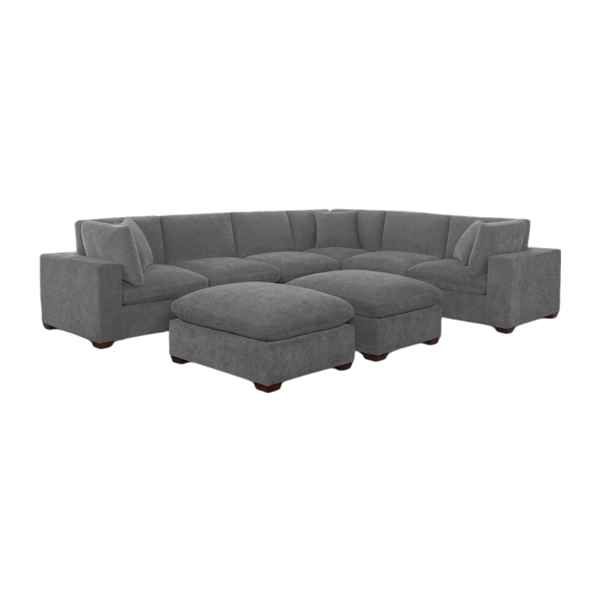 THOMASVILLE LOWELL FABRIC MODULAR SECTIONAL