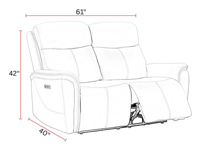 Cascade - Power Reclining Sofa Set