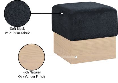 Havre - Ottoman / Stool With Natural Base