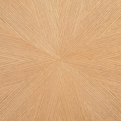 Fenwick - Cane Oak Veneer And Solid Wood Dining Table