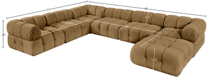 Orin - 7 Piece Modular Sectional (3 Modular Chairs, 3 Corner Chairs & Ottoman)