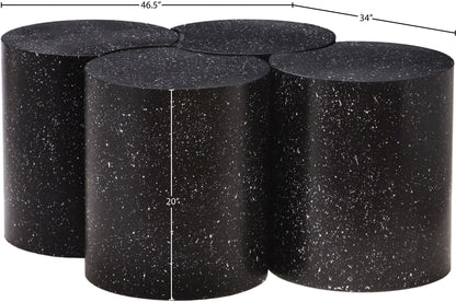 Dimple - 4 Piece Modular Coffee Table - Terazzo Finish