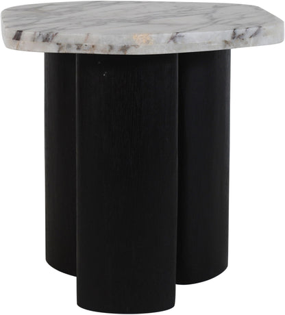 Puglia - Marble Top And Oak Wood Base Table