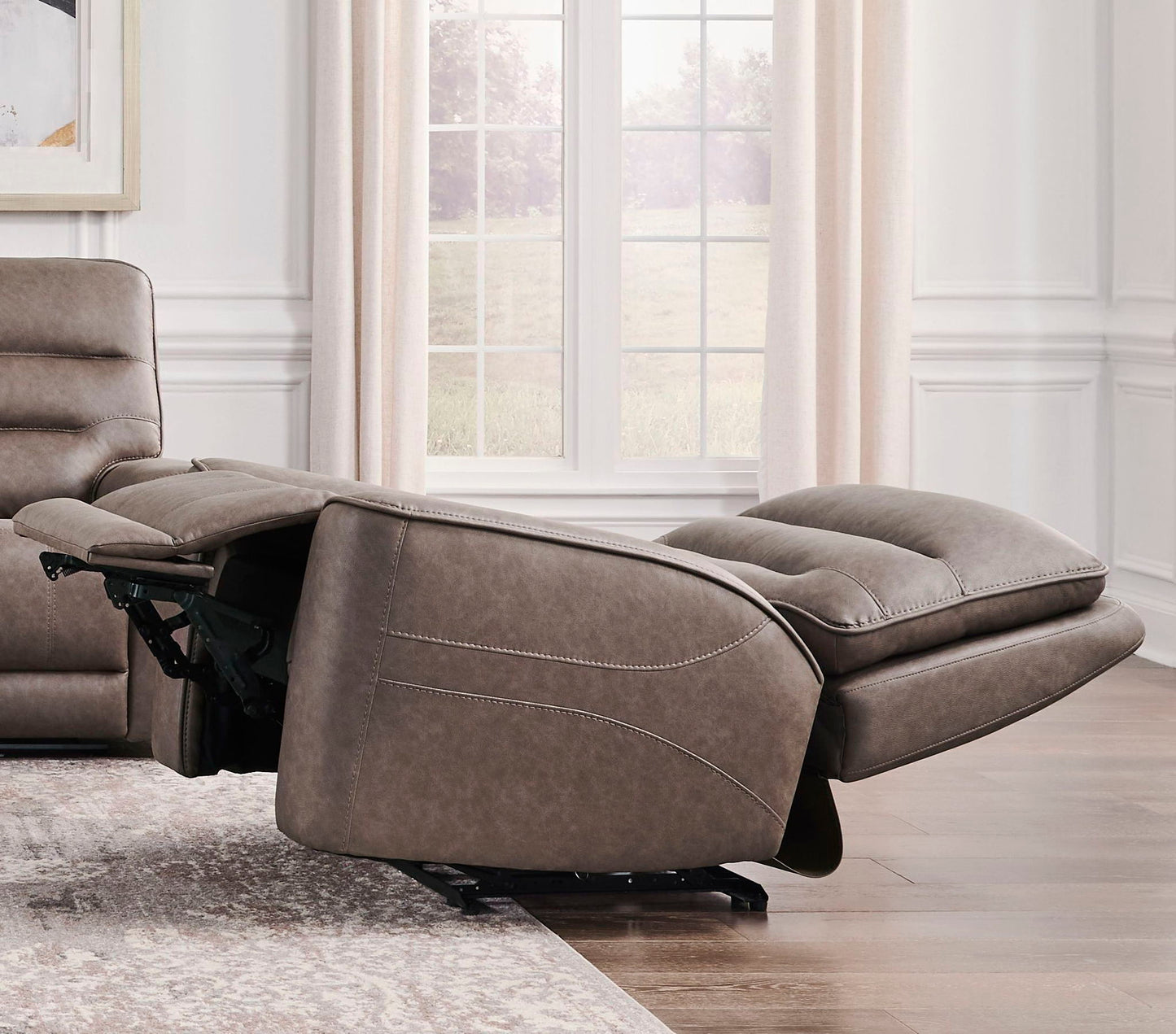 Lawson - Zero Gravity Power Recliner (Set of 2) - Sydney Brunette