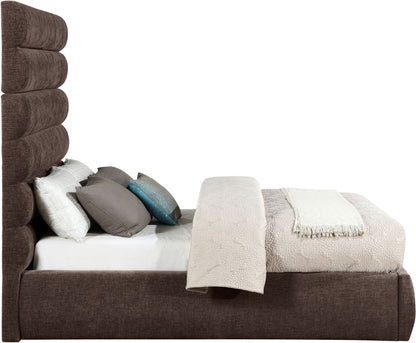 Adam - Chenille Fabric Bed With 70.5" Headboard