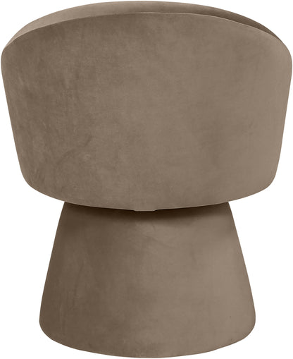 Selene - Upholstered Swivel Dining Chair
