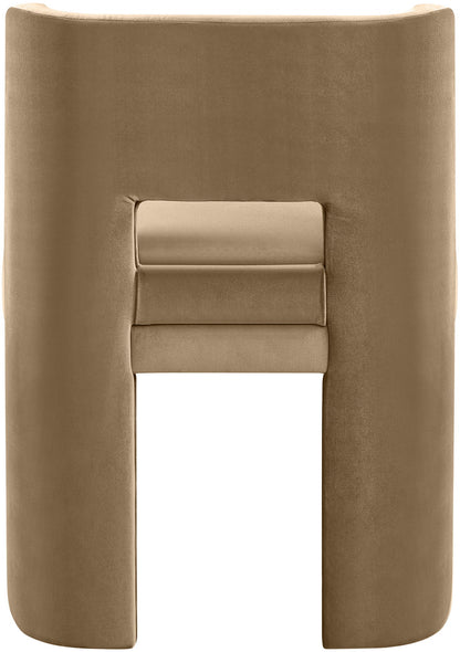 Zuno - Velvet Performance Fabric Upholstered Dining Chair (Set of 2)
